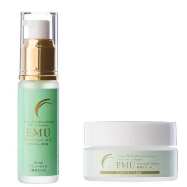 画像1: エミューモイスチャーオイル30ml＆クリームセット (1)